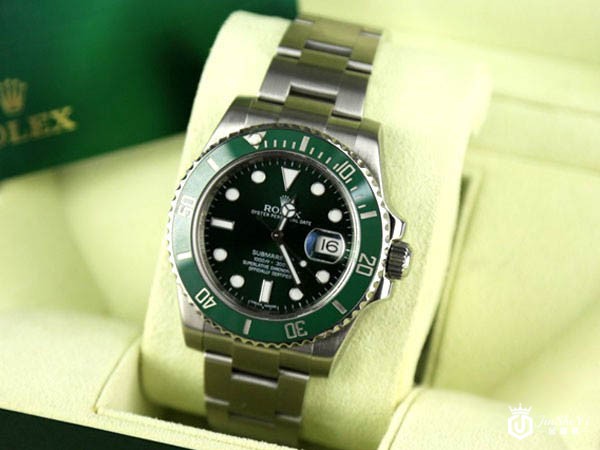 劳力士116610LV 绿水鬼腕表展示 劳力士116610LV 绿水鬼腕表展示