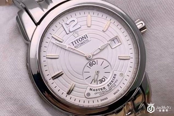 梅花男士自动机械手表正面