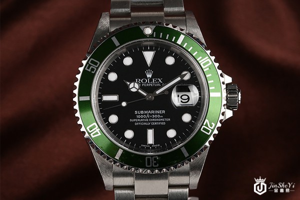 95新劳力士16610LV-93250潜航者型男表正面图