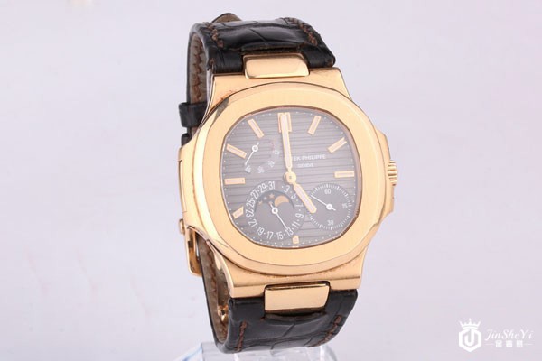 二手百达翡丽鹦鹉螺手表的外观展示