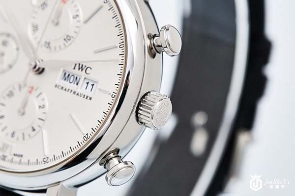 95新万国柏涛菲诺系列42mm自动机械男士手表 IW391007表把图
