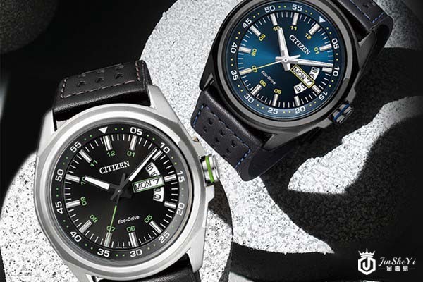 西铁城（CITIZEN）男表AW0024-15LB正面图