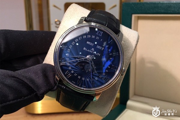 95新宝珀经典系列6654-1529-55B腕表正面图 95新宝珀经典系列6654-1529-55B腕表正面图