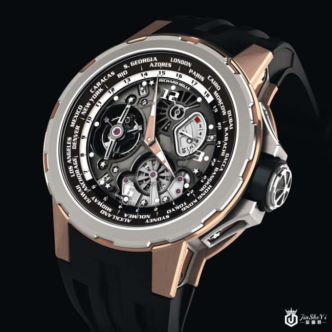 圆形表壳的理查德米尔手表回收