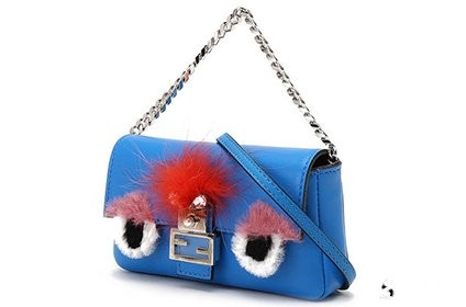 芬迪蓝色恶魔眼睛带钻包包回收多少钱