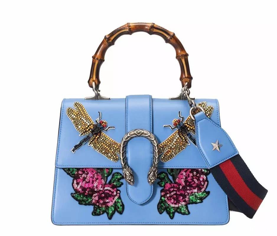 古驰牛仔绣花包包回收