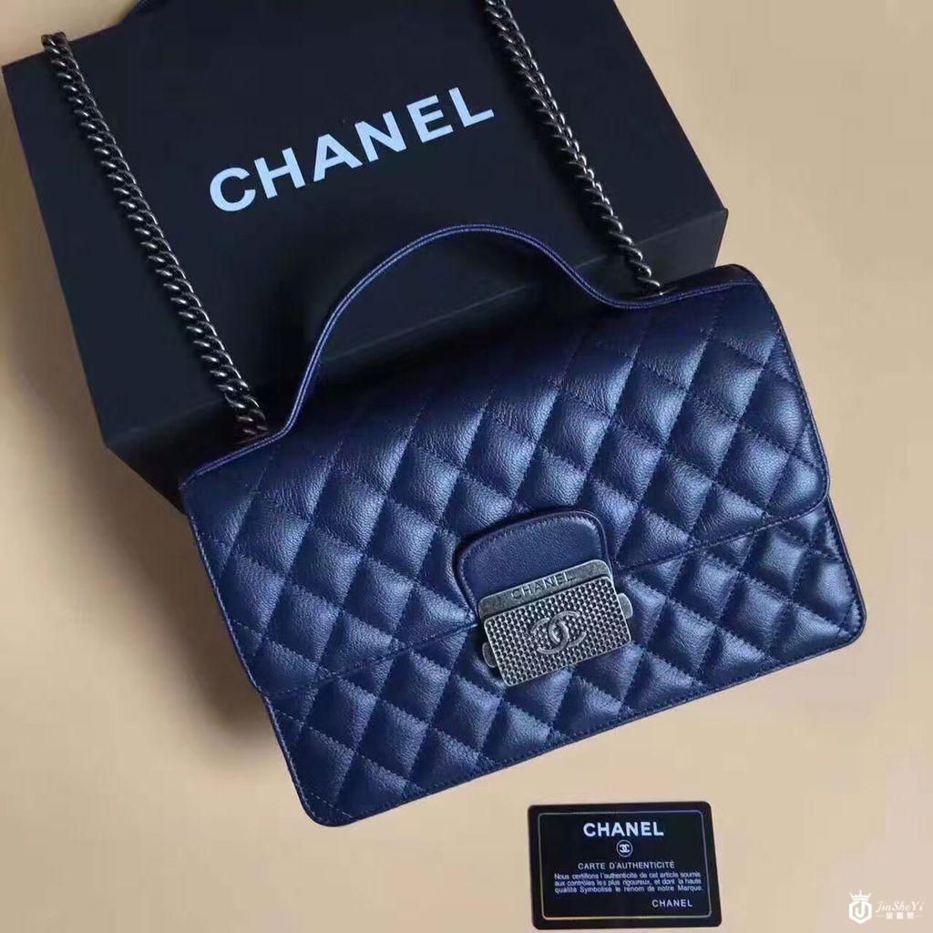 香奈儿新款鹿皮手提包回收