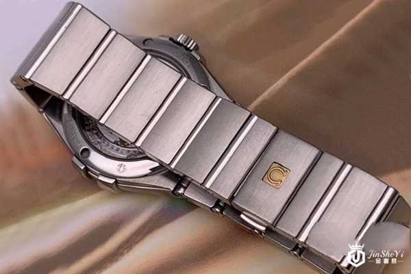 欧米茄星座系列男士钢款自动机械腕表表带