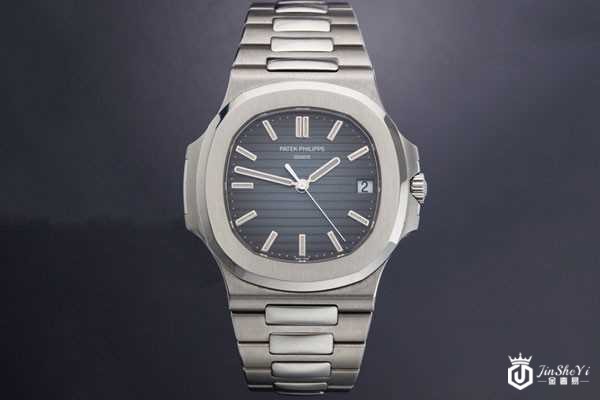 百达翡丽运动优雅系列5711/1A010不锈钢腕表正面图