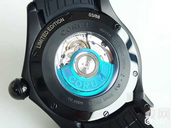 昆仑泡泡系列082.310.98腕表表盘背部展示