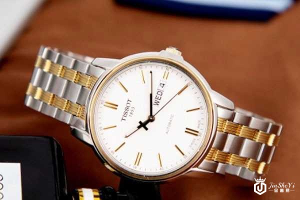 二手天梭海星系列T065.430.22.031.00手表的外观展示