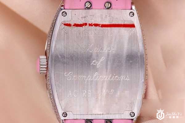 二手法穆兰V32手表的表背展示