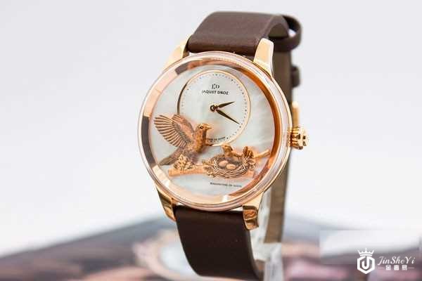 二手雅克德罗艺术工坊系列J005023571手表的外观展示