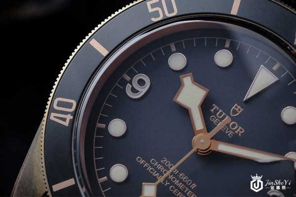 二手99新帝舵碧湾系列M79250BA-0001手表表盘细节展示图