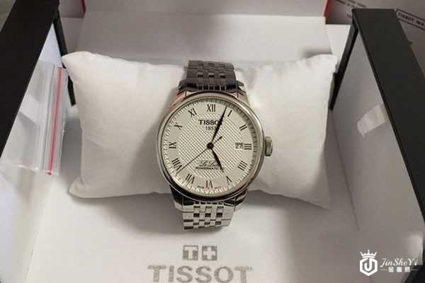 天梭力洛克T006.407.11.033.00手表直观展示图