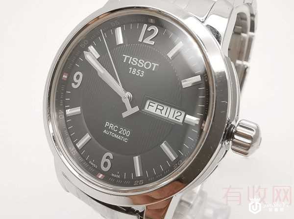 天梭运动PRC200系列T014.430.11.057.00腕表侧边表把展示