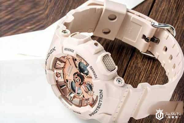 卡西欧运动手表侧面