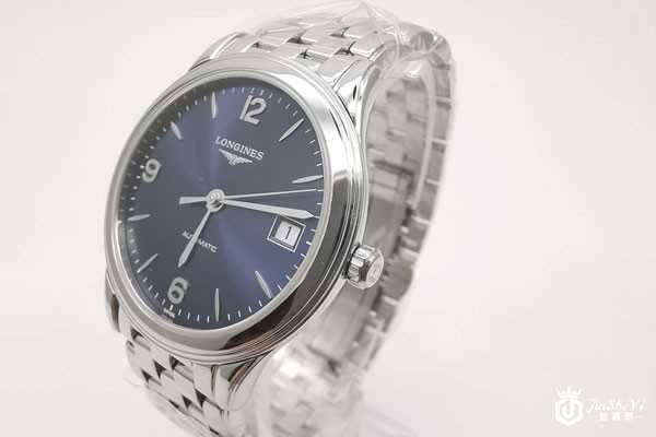 二手浪琴军旗系列L4.774.4.96.6手表的外观展示