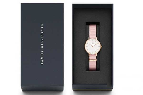  DW手表粉色表带手表DW00100319带礼盒