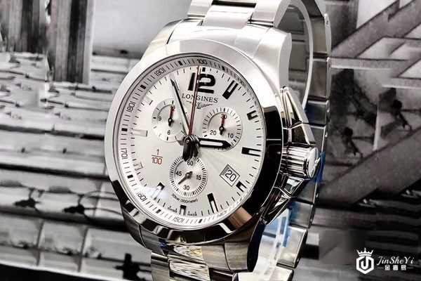 浪琴康卡斯系列L3.700.4.76.6石英男表