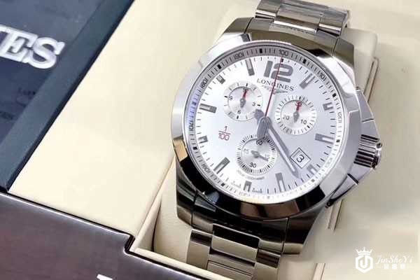 浪琴康卡斯系列L3.700.4.76.6石英男表