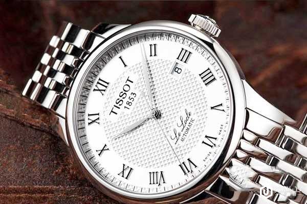 天梭力洛克系列T41.1.483.33手表正面图