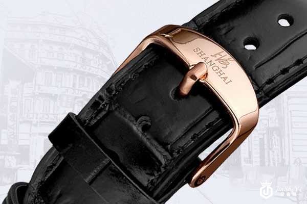 上海箐睿系列休闲单历自动机械腕表玫瑰金表扣 上海箐睿系列休闲单历自动机械腕表玫瑰金表扣