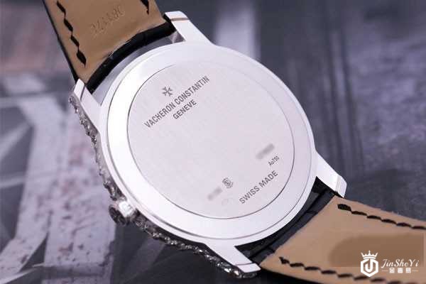 江诗丹顿 传袭系列 表盘后镶满钻82760手表背面图