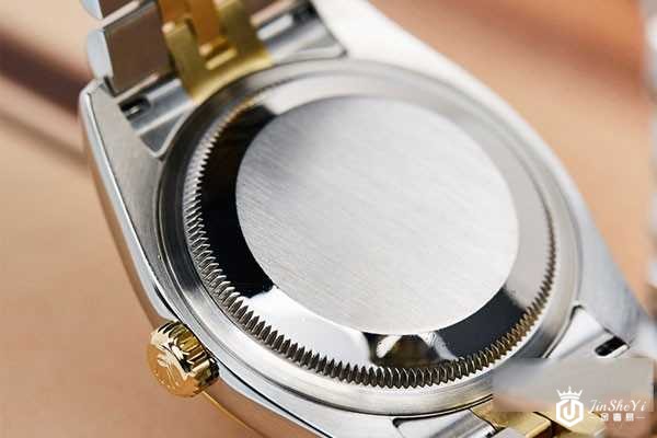 劳力士 日志型系列金表盘116233手表背面图 劳力士 日志型系列金表盘116233手表背面图