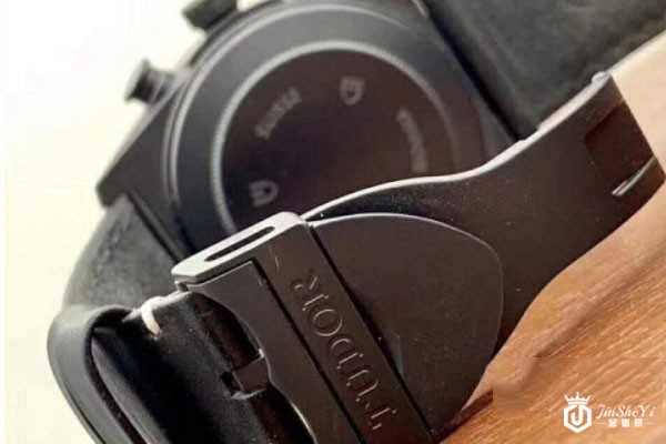 帝舵男表FASTRIDER系列自动机械陶瓷手表皮质表带