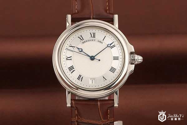 宝玑 经典系列 自动机械男士手表正面图