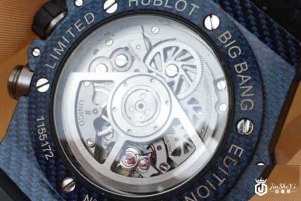   宇舶男表BIG BANG灵魂系列自动机械男表背面