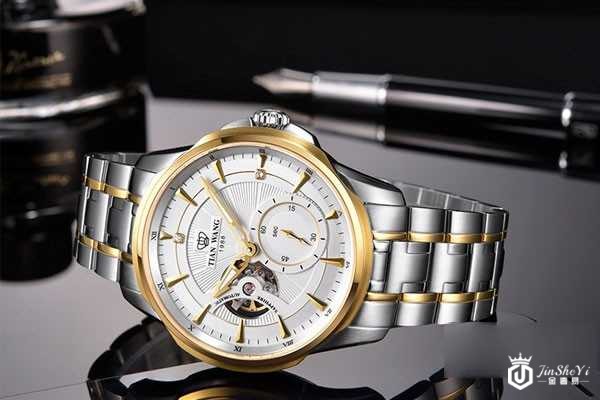 天王轮时代系列5964手表侧面图