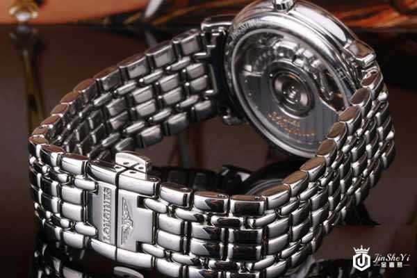 浪琴瑰丽系列男士自动机械手表折叠扣 浪琴瑰丽系列男士自动机械手表折叠扣