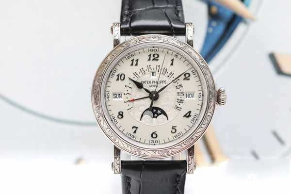  百达翡丽超级复杂功能时计系列手表38mm