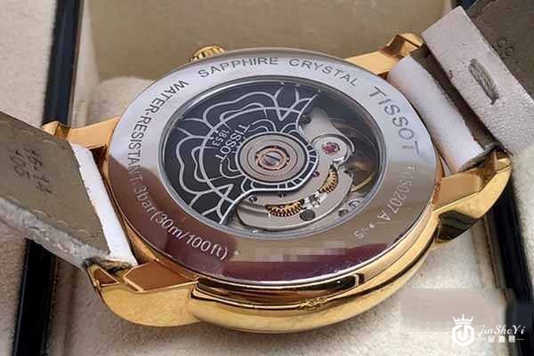 天梭T050.207.37.017.04自动机械女士腕表背面 天梭T050.207.37.017.04自动机械女士腕表背面