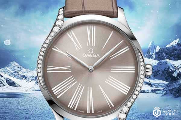  欧米茄碟飞系列石英女表428.18.39.60.13.001