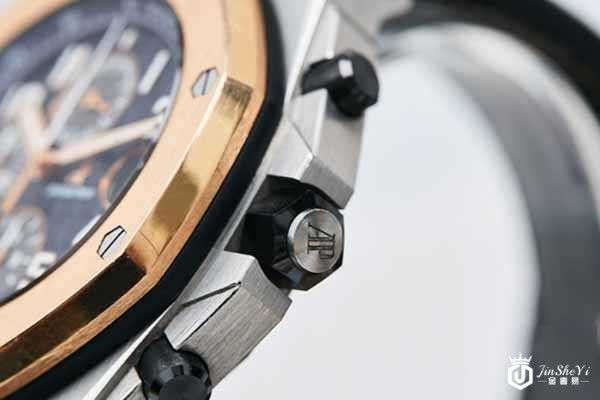   爱彼日历计时功能42mm男士手表26471SR侧面图