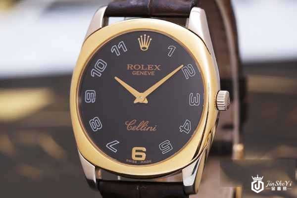  劳力士切利尼系列18K玫瑰金腕表