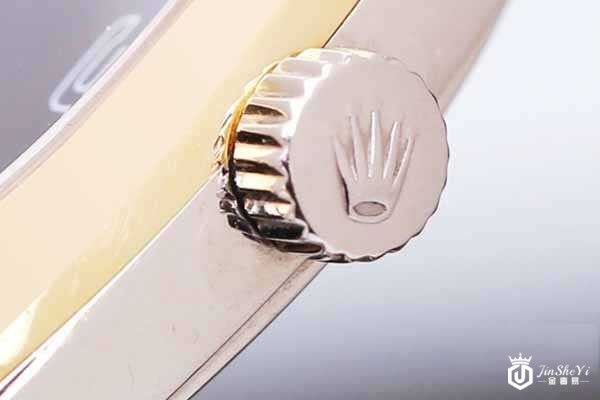  劳力士切利尼系列18K玫瑰金腕表表把