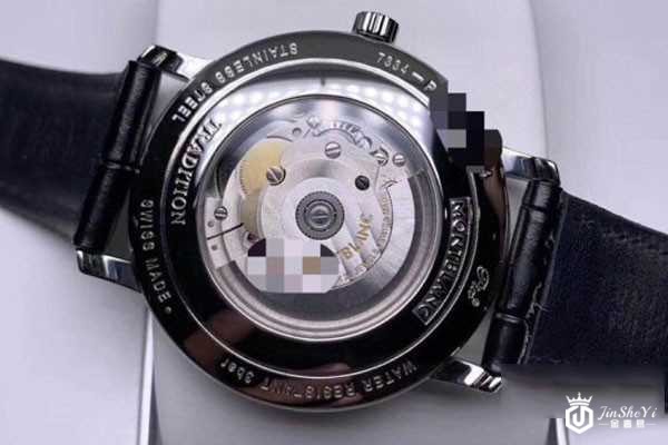 万宝龙传统系列U0112609手表背面图