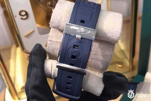  百年灵A17366D7101S2男士腕表橡胶表带