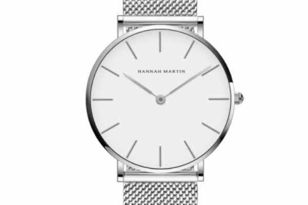  DW简约石英机芯手表银色