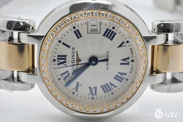 二手浪琴带钻机械表回收能卖多少钱