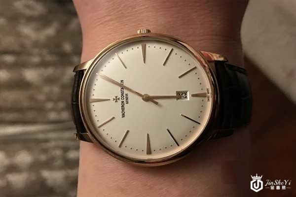 18K粉红金材质的江诗丹顿85180回收价格高吗