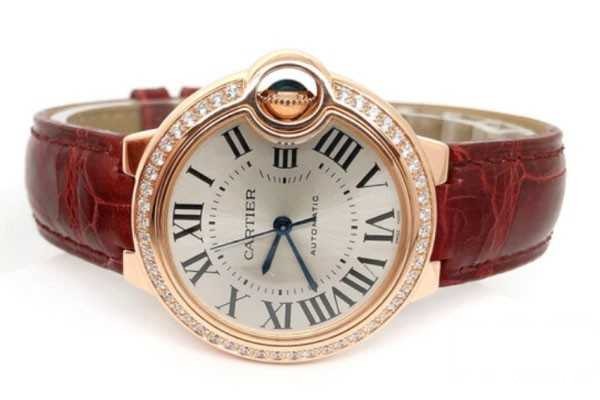 卡地亚玫瑰金满钻手表回收价格能有多高