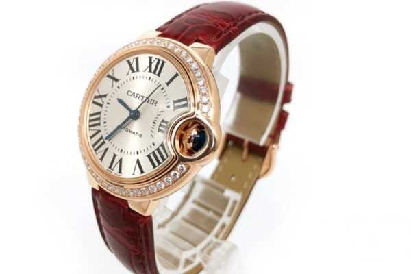 卡地亚玫瑰金满钻手表回收价格能有多高