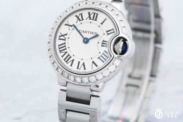 回收后镶钻的卡地亚蓝气球二手大概多少钱