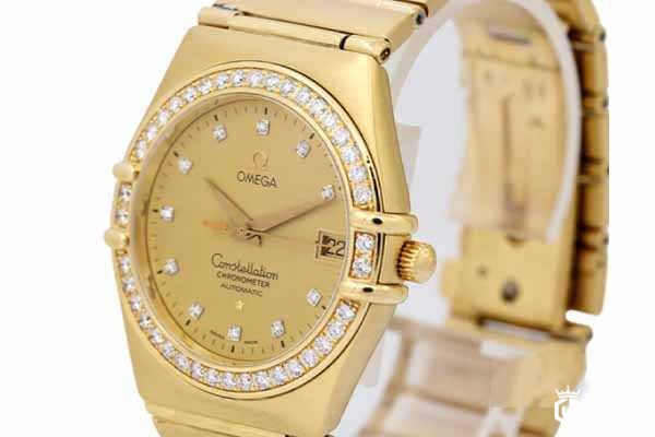 回收二手欧米茄星座18k金表保值吗