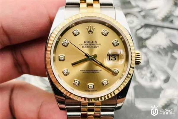 二手劳力士日志间金手表回收多少钱 